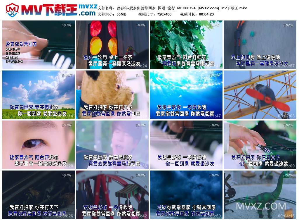 曾春年-爱家你就常回家_国语_流行_MEC00794